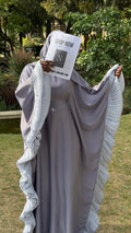 Abaya Jannah - Gris perle