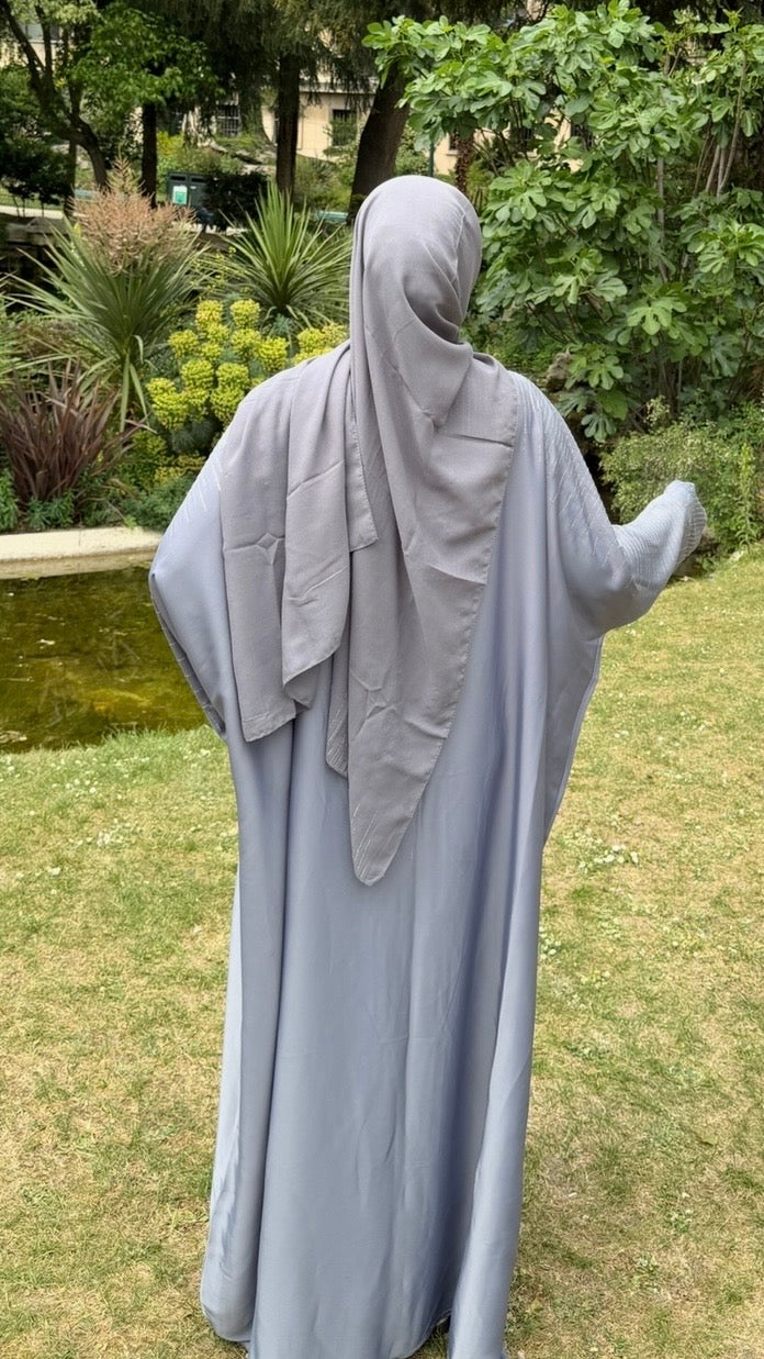 Abaya Sey - Gris perle