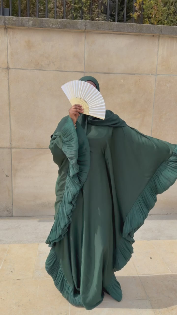 Abaya Jannah - Vert
